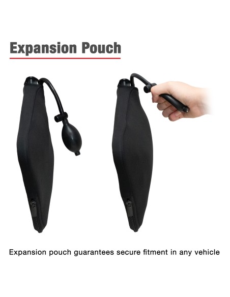 RAM® Tough-WedgeT Temporary Radio + Mic Vehicle Mount Bundle