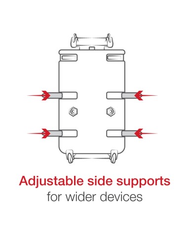 RAM® Quick-GripT XL Phone Mount with Tough-WedgeT Base