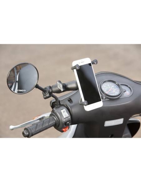 RAM® X-Grip® Large Phone Mount with TorqueT Small Rail Base - Medium Arm
