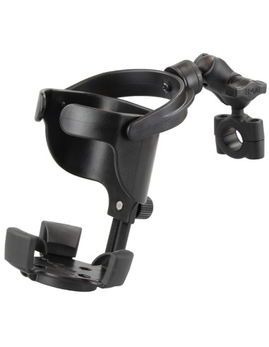 RAM® Level CupT XL 32oz Drink Holder with RAM® TorqueT Medium Rail Base