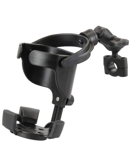 RAM® Level CupT XL 32oz Drink Holder with RAM® TorqueT Medium Rail Base