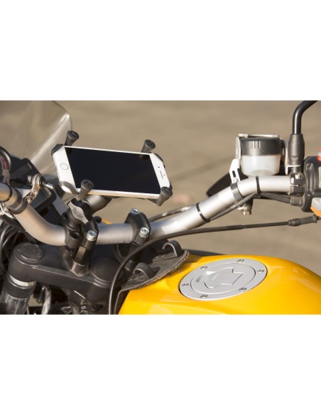 RAM® X-Grip® Large Phone Mount with TorqueT Medium Rail Base - Short Arm