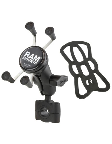 RAM® X-Grip® Phone Mount with RAM® TorqueT Medium Rail Base - Short