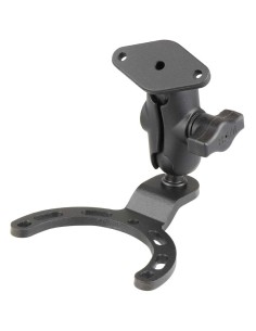 RAM® Small Gas Tank Mount with Diamond Plate