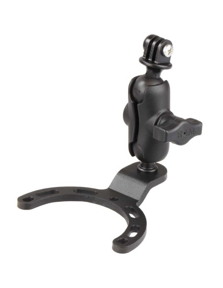 RAM® Small Gas Tank Mount with Universal Action Camera Adapter