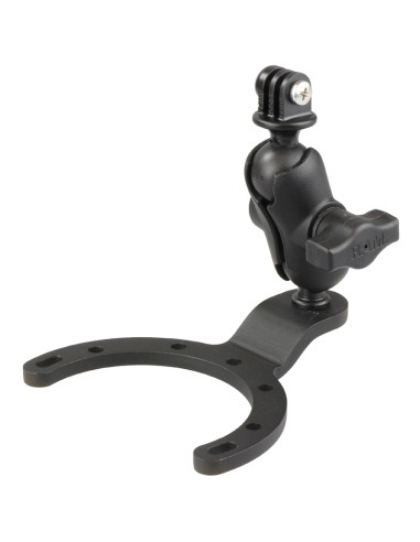 RAM® Large Gas Tank Mount with Universal Action Camera Adapter