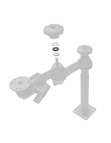 RAM® Non-Slip Ball Bearing Washer Kit