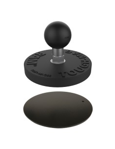 RAM® Tough-MagT 66MM Diameter Magnetic Ball Base with Steel Plate