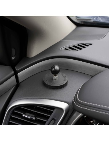 RAM® Tough-MagT 66MM Diameter Magnetic Ball Base with Steel Plate