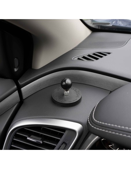 RAM® Tough-MagT 66MM Diameter Magnetic Ball Base with Steel Plate