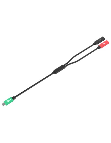 RAM® Y-Split Cable with 1 USB-C Male & 2 USB-C Female Connectors