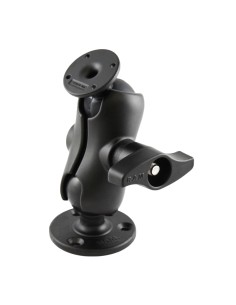 RAM® Ball Mount with Round AMPS Plate and Large Round Plate - Short