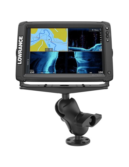 RAM® Large Marine Electronics Mount - D Size Short