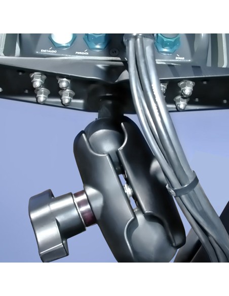 RAM® Large Marine Electronics Mount - D Size Short