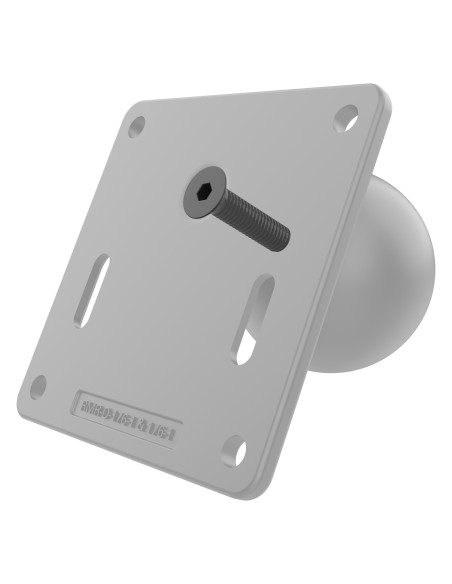 RAM® 75x75mm VESA Plate with Ball and Steel Reinforced Post