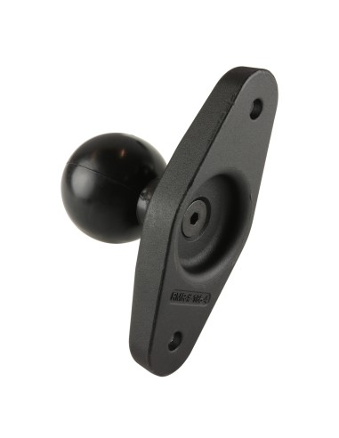 RAM® Steel Reinforced Square Clamp Base for Posts up to 4" Wide