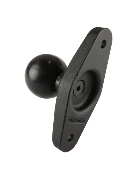 RAM® Steel Reinforced Square Clamp Base for Posts up to 4" Wide