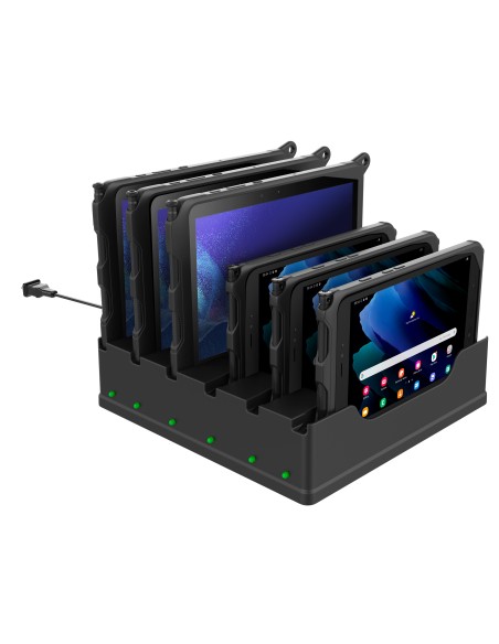 RAM® 6-Port Dock for Samsung Tab Active5 Pro, 4 Pro, Tab Active5 & 3