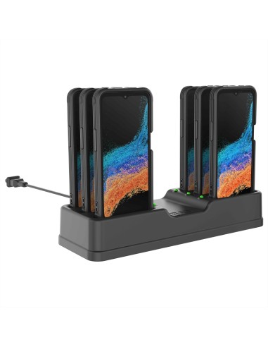 RAM® 6-Port Dock for XCover7, 7 Pro & 6 Pro with OEM or RAM® SkinT