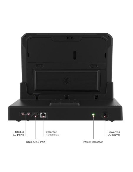 RAM® Desktop Dock for Zebra ET6x with USB & RJ45 Support