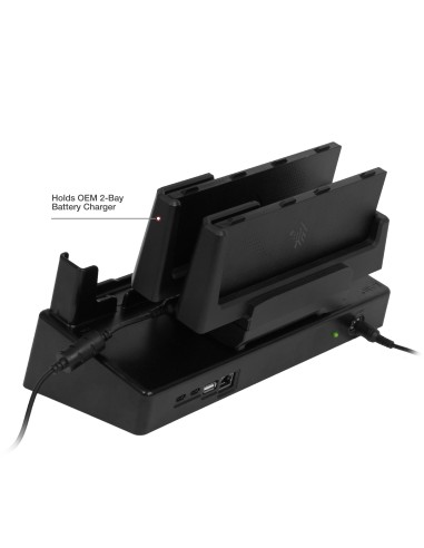RAM® Desktop Dock for Zebra ET6x with USB & RJ45 Support