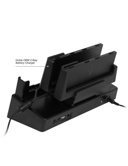 RAM® Desktop Dock for Zebra ET6x with USB & RJ45 Support