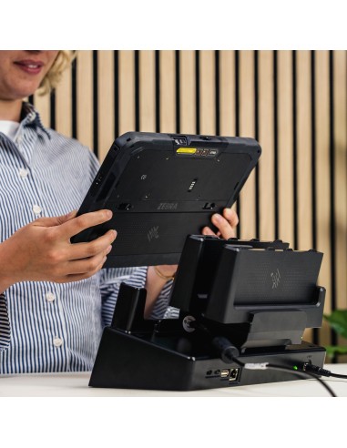 RAM® Desktop Dock for Zebra ET6x with USB & RJ45 Support