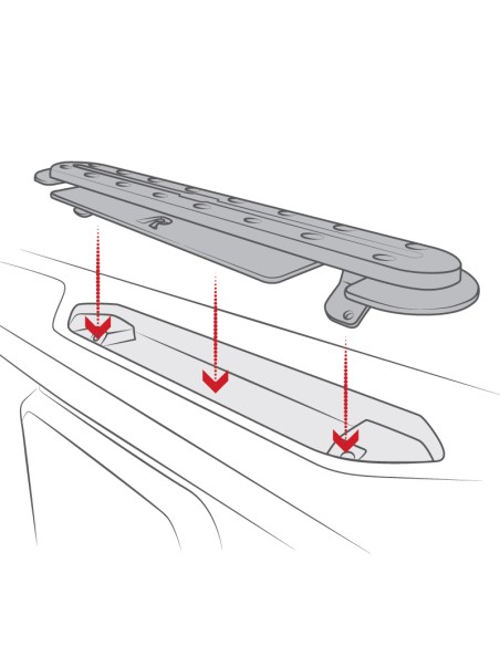 RAM® Tough-TrackT for '18-23 Jeep JL/JLU/Gladiator