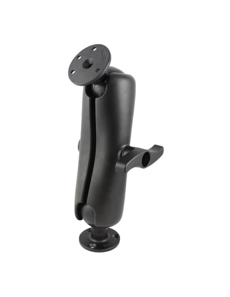 RAM® Double Ball Mount with Two Large Round Plates - E Size Medium