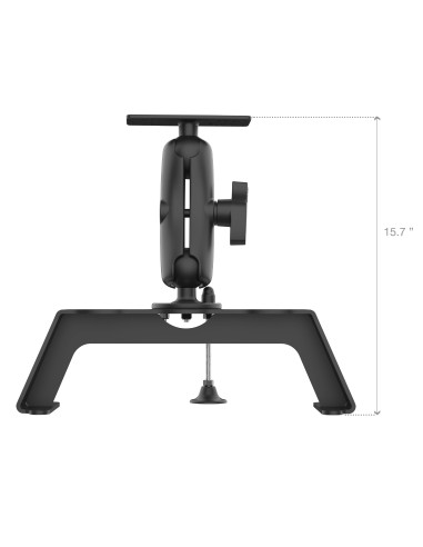 RAM® Fish Finder Deck Kit with Single Marine Electronic Mount