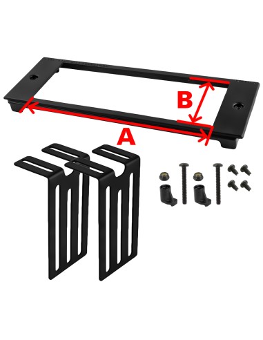 RAM® Tough-BoxT 3" Custom Faceplate for 5.7" x 1.85" Devices