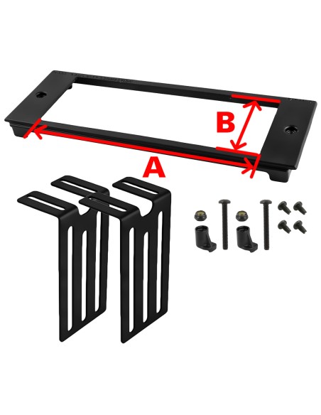 RAM® Tough-BoxT 3" Custom Faceplate for 5.7" x 1.85" Devices