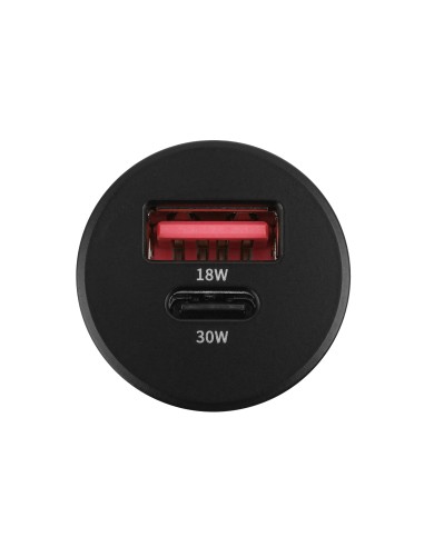 GDS® Type-C and Type A 2-Port Cigarette Charger