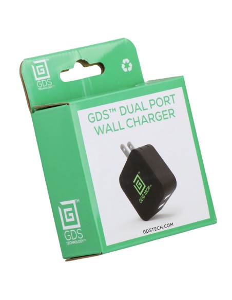 GDS® 2-Port USB Wall Charger