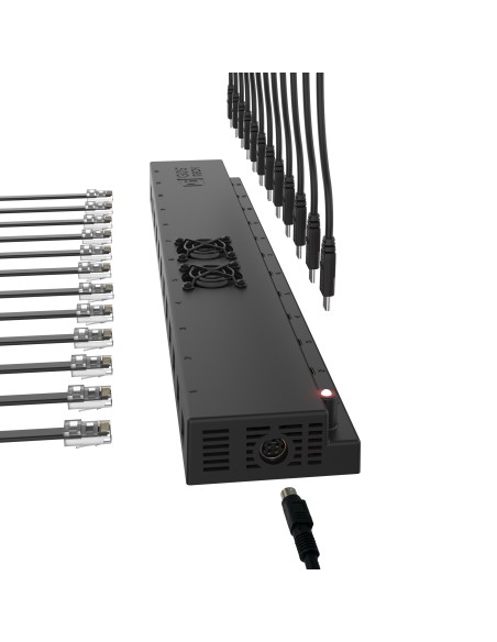 GDS® 12-Port 300W USB-C + RJ45 Power Delivery Wall Charger