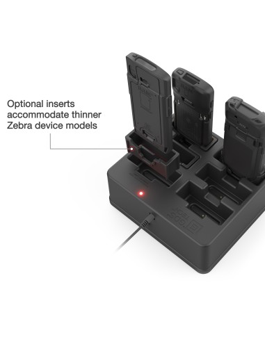 GDS® 6-Port Powered Dock for Handhelds with IntelliSkin®