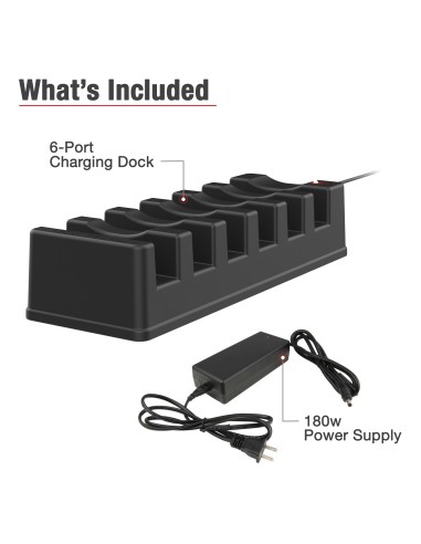 GDS® 6-Port Powered Dock for Tablets with IntelliSkin®