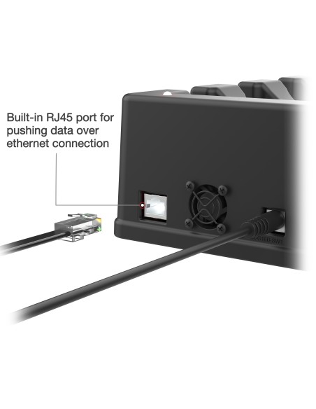 GDS® 6-Port Power + Single RJ45 Dock for Tablets with IntelliSkin®