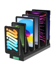 GDS® Uni-ConnT 6-Port Powered Dock for Tablets with IntelliSkin®
