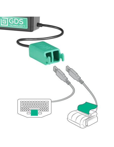 GDS® Tough-DockT + Dual USB-A for iPad Pro 12.9 3-6, Pro 13 & Air 13