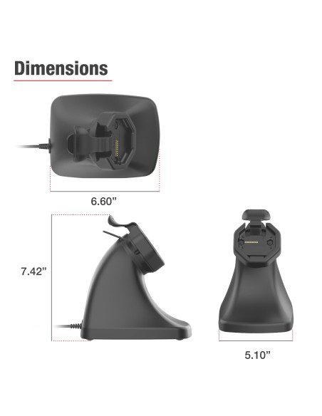 GDS® Uni-ConnT Powered Snap-In Kiosk Dock with PoE