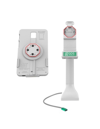 GDS® Uni-ConnT 14" Pedestal Dock with USB-C - Gray