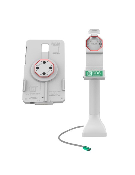 GDS® Uni-ConnT 14" Pedestal Dock with USB-C - Gray