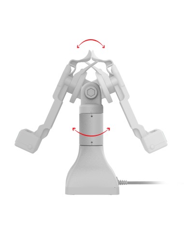 GDS® Uni-ConnT 7" Pedestal Dock with USB-C - Gray