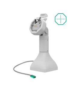 GDS® Uni-ConnT Powered 7" Pedestal Dock with USB-C - Gray