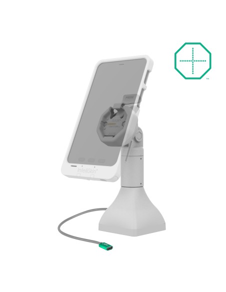 GDS® Uni-ConnT Powered 7" Pedestal Dock with USB-C - Gray