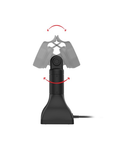 GDS® Uni-ConnT Powered 7" Pedestal Dock with PoE