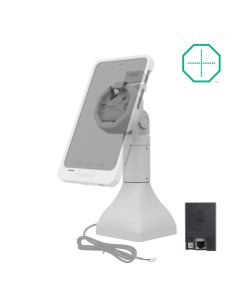 GDS® Uni-ConnT Powered 7" Pedestal Dock with PoE - Gray 2