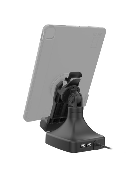 GDS® Uni-ConnT Tilt & Swivel Dock with USB-C + Data
