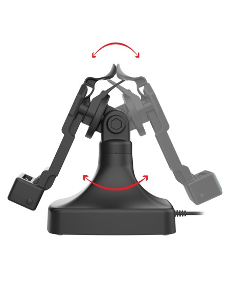 GDS® Uni-ConnT Tilt & Swivel Dock with USB-C + Data
